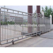 sliding gate with wheels wholesale(factory)